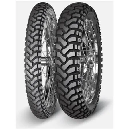 ( No Pix R$ 1899,00 ) Par Pneu Mitas E-07 ( Enduro Trail ) - Dianteiro 90/90-21 ( 54H ) e Traseiro 150/70-18 ( 69H )