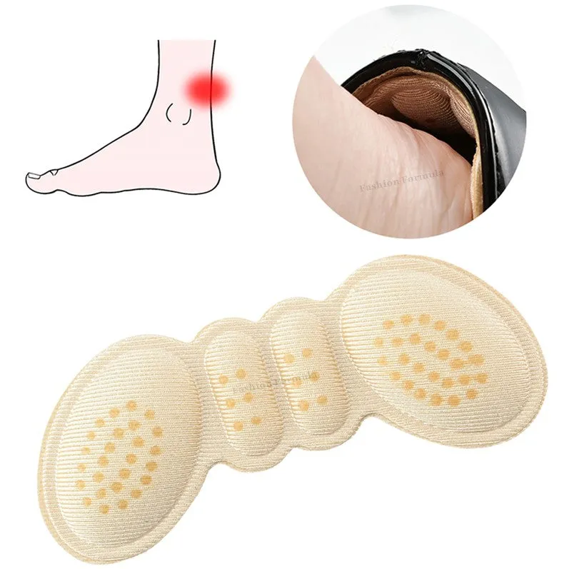 2 Pack Heel Liner Grip Sticker Insole Pads