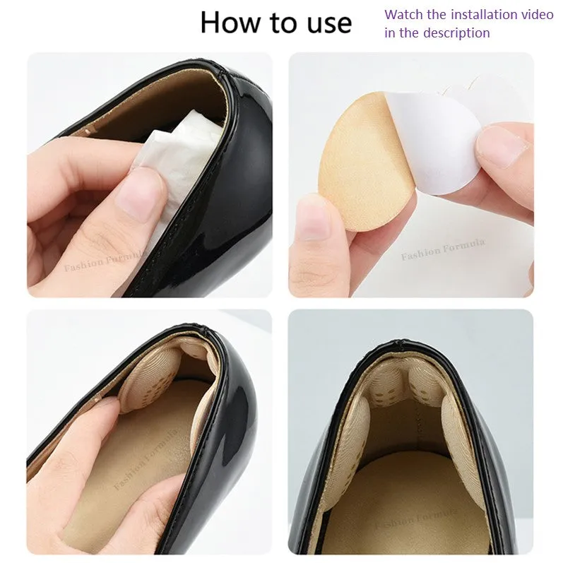 2 Pack Heel Liner Grip Sticker Insole Pads