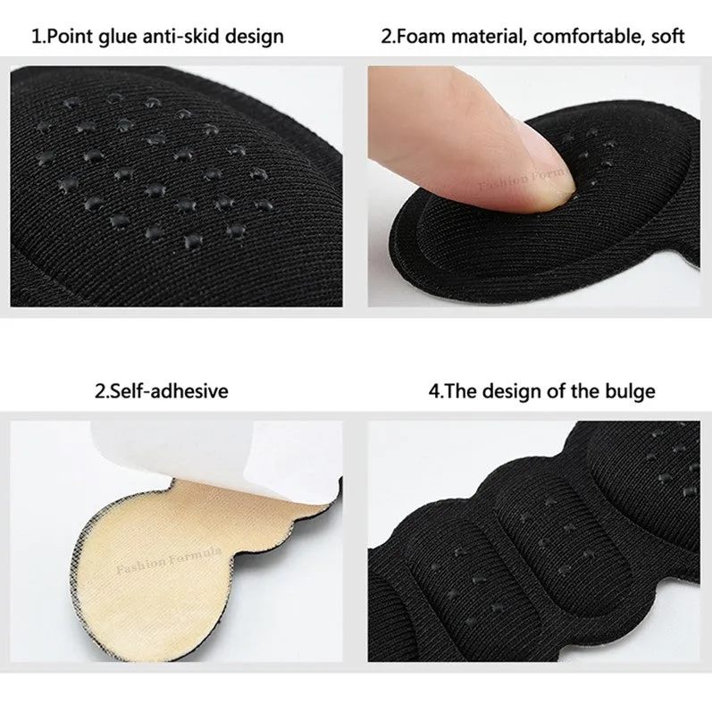 2 Pack Heel Liner Grip Sticker Insole Pads