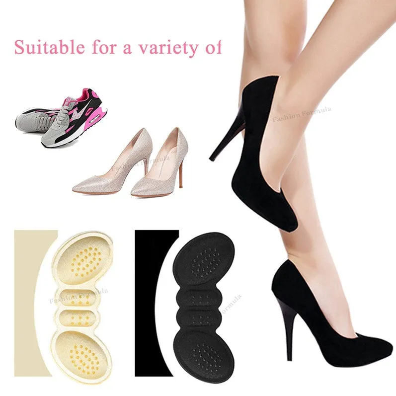 2 Pack Heel Liner Grip Sticker Insole Pads