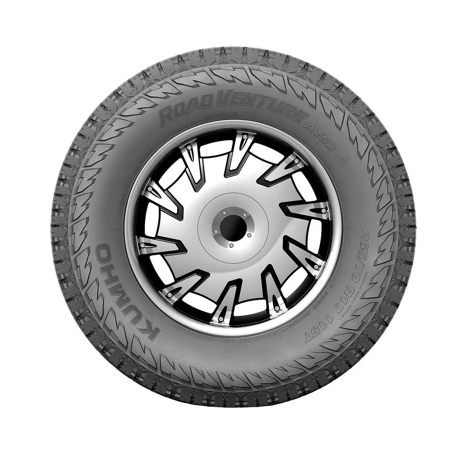 235/70R16 Kumho Road Venture AT52 106T BW All Season
