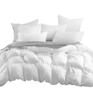 700GSM All Season Duck Down Feather Filling Duvet in Double Size