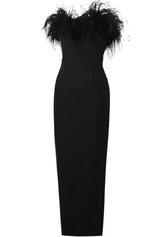 Anastasia | Luxurious Feather Dress