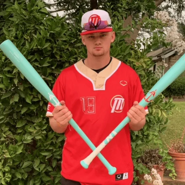 Anchor Bats Company: Best Custom High School "Matte Sea Foam" Baseball Wood Trainers For Sale 2023