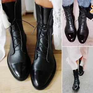 Andi - vintage look boots with heels