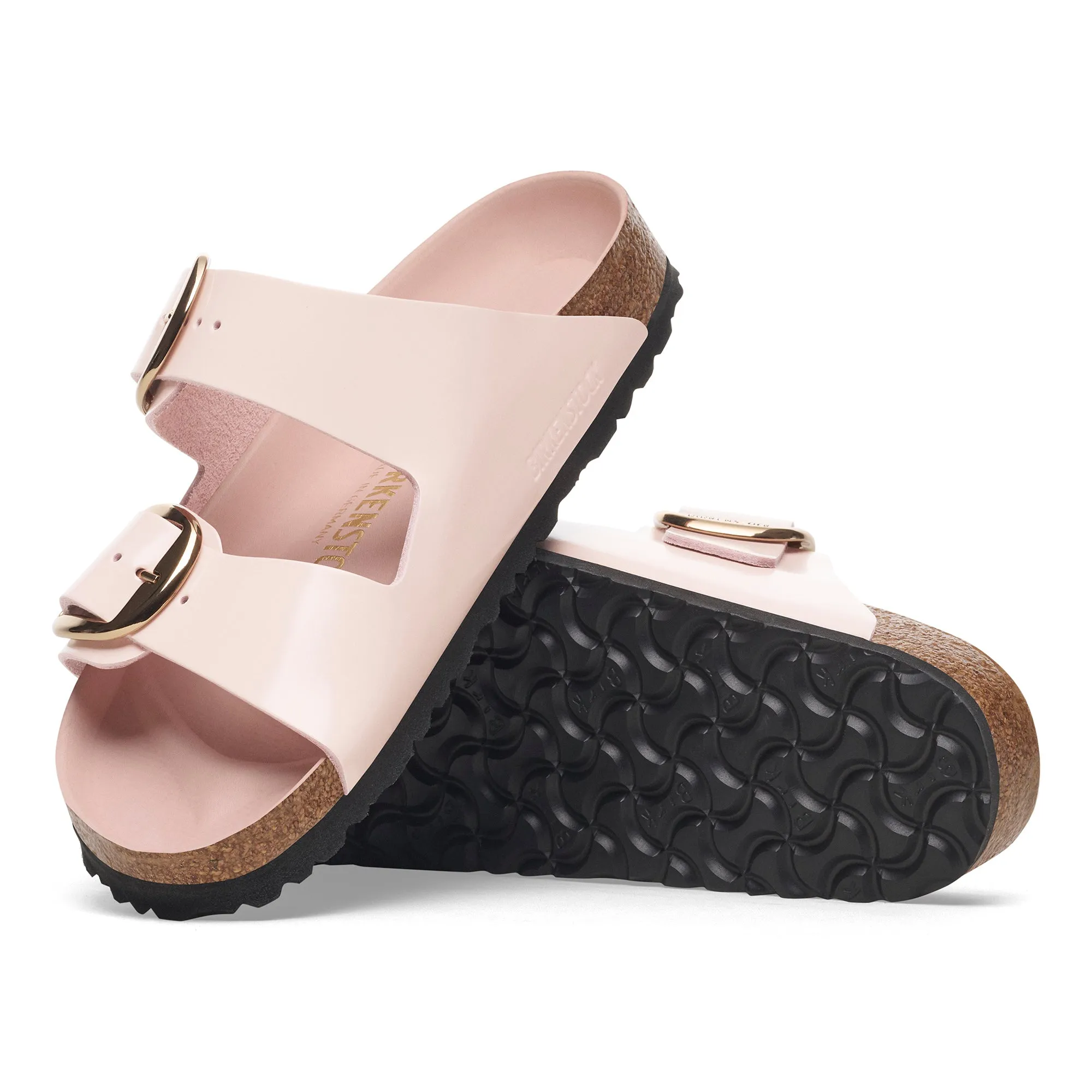 Arizona Big Buckle | Leather | Rose