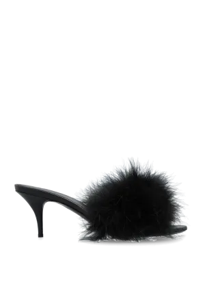 Balenciaga Heeled Slippers 'Boudoir' in BLACK - 40