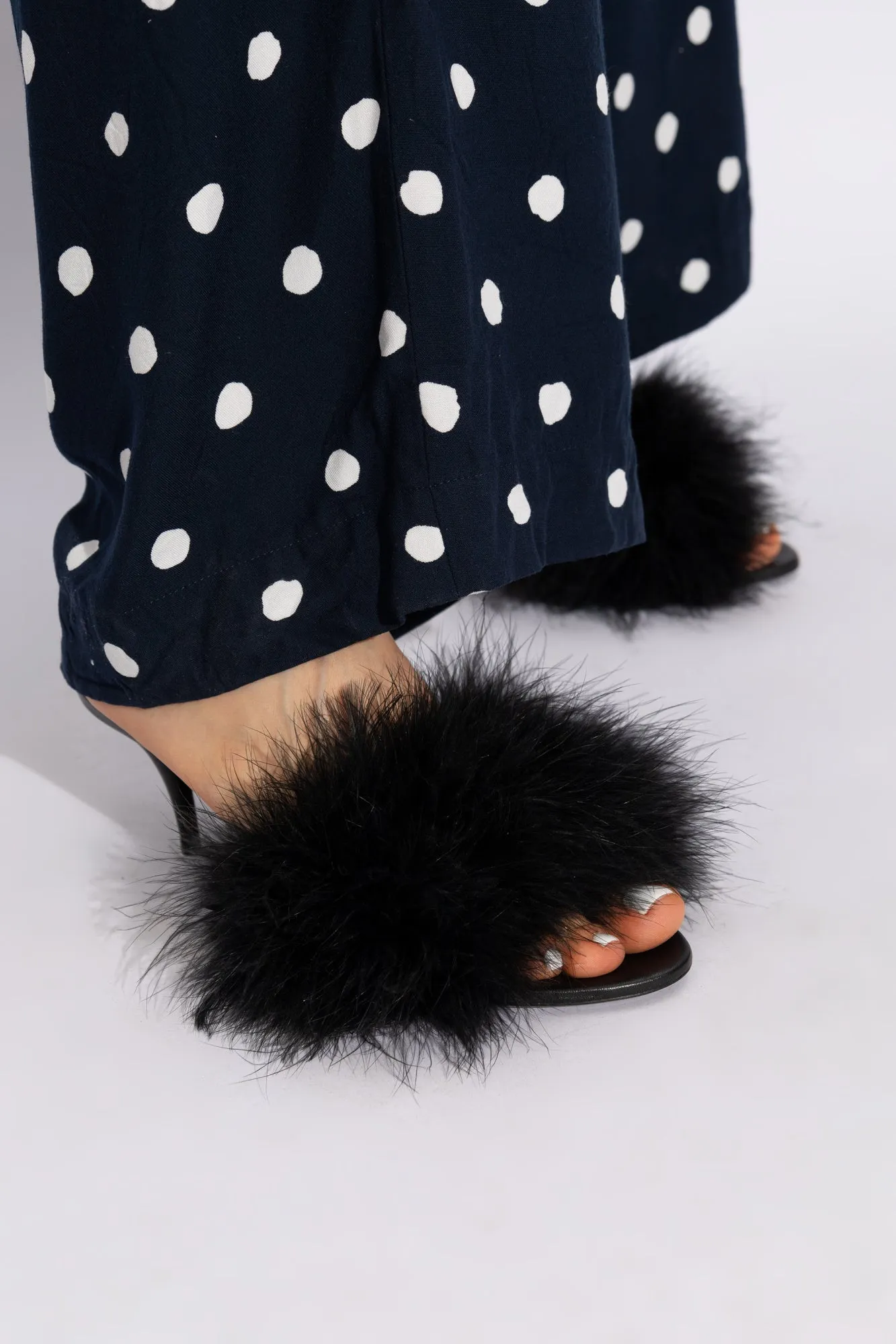 Balenciaga Heeled Slippers 'Boudoir' in BLACK - 40