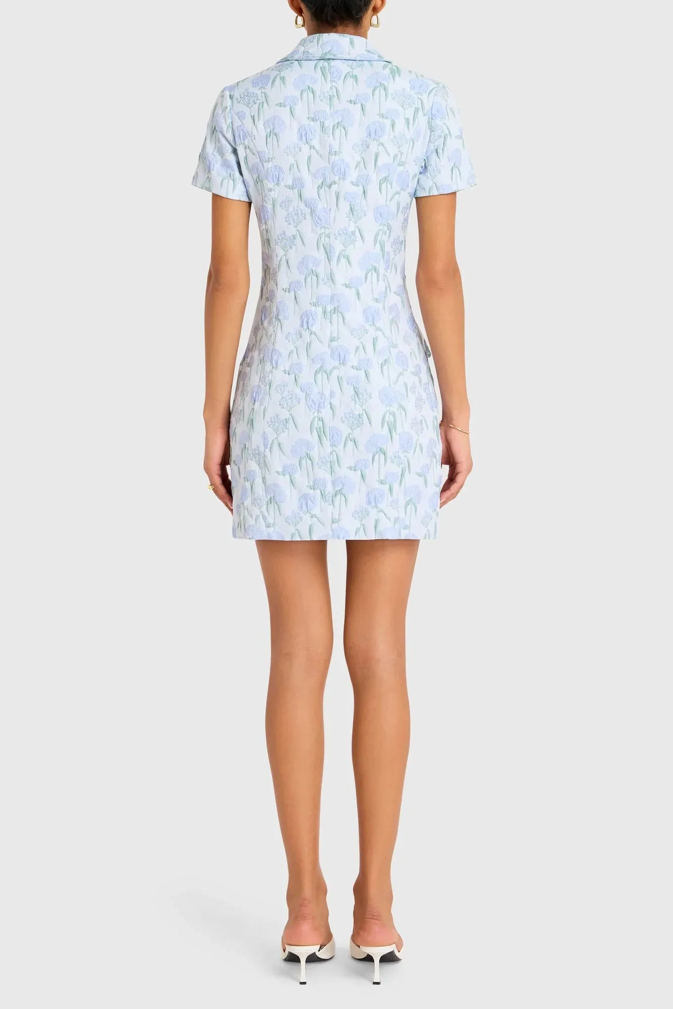 Belmont Dress in Flores Brocade