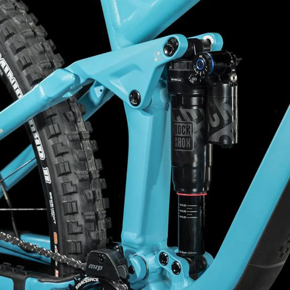 BICICLETA CUBE STEREO ONE77 RACE 29 BONDIBLUE´N´GREY