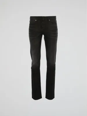 Black Slim Fit Jeans