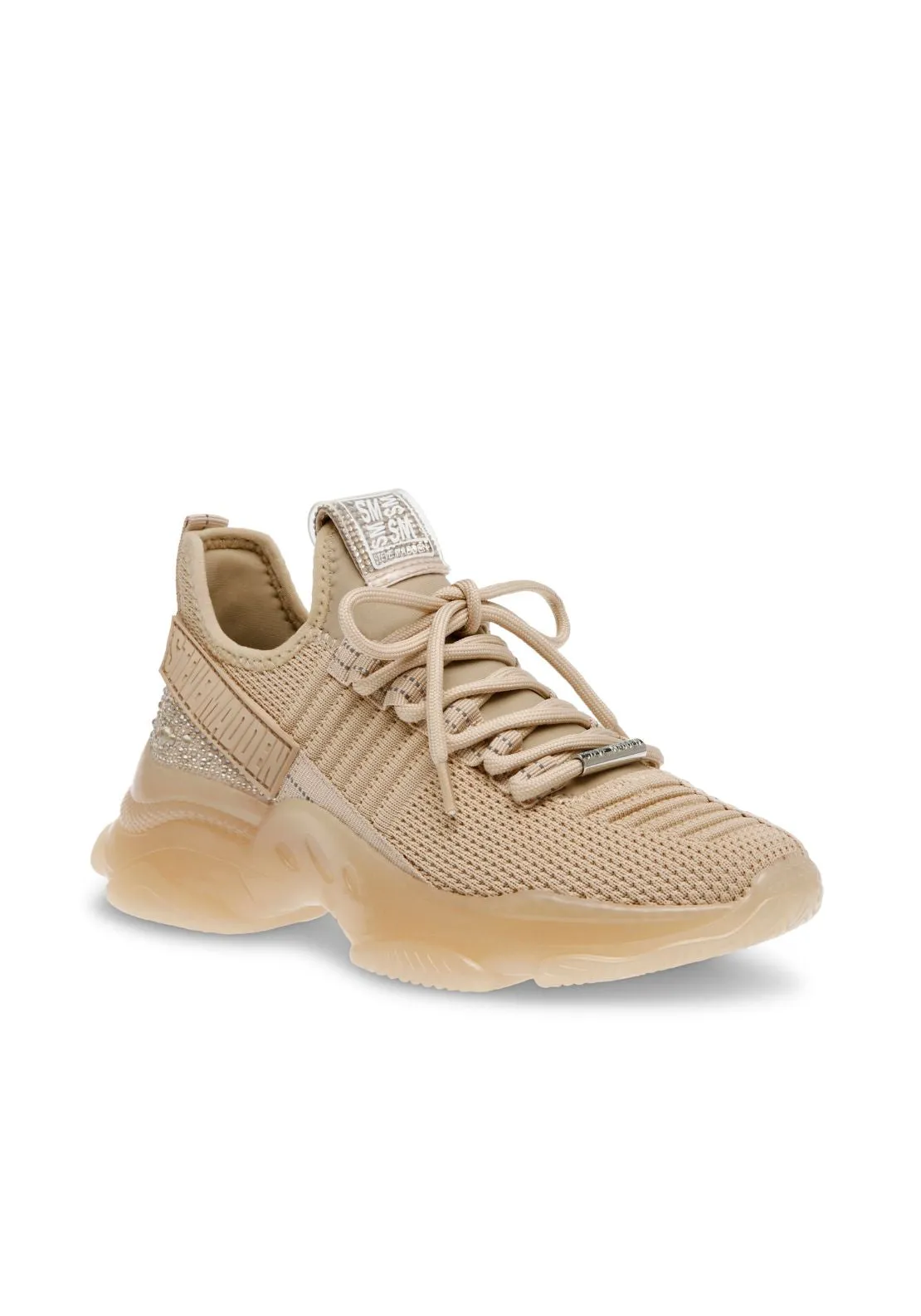 Bling Heel Trainer - Irish Cream