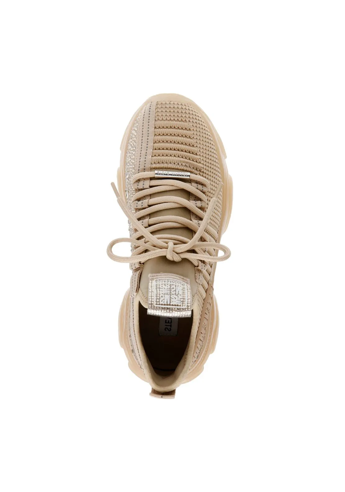 Bling Heel Trainer - Irish Cream