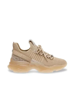 Bling Heel Trainer - Irish Cream