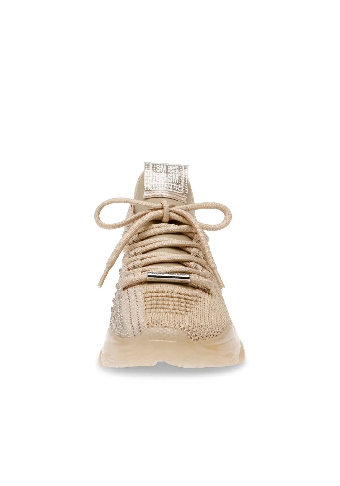 Bling Heel Trainer - Irish Cream