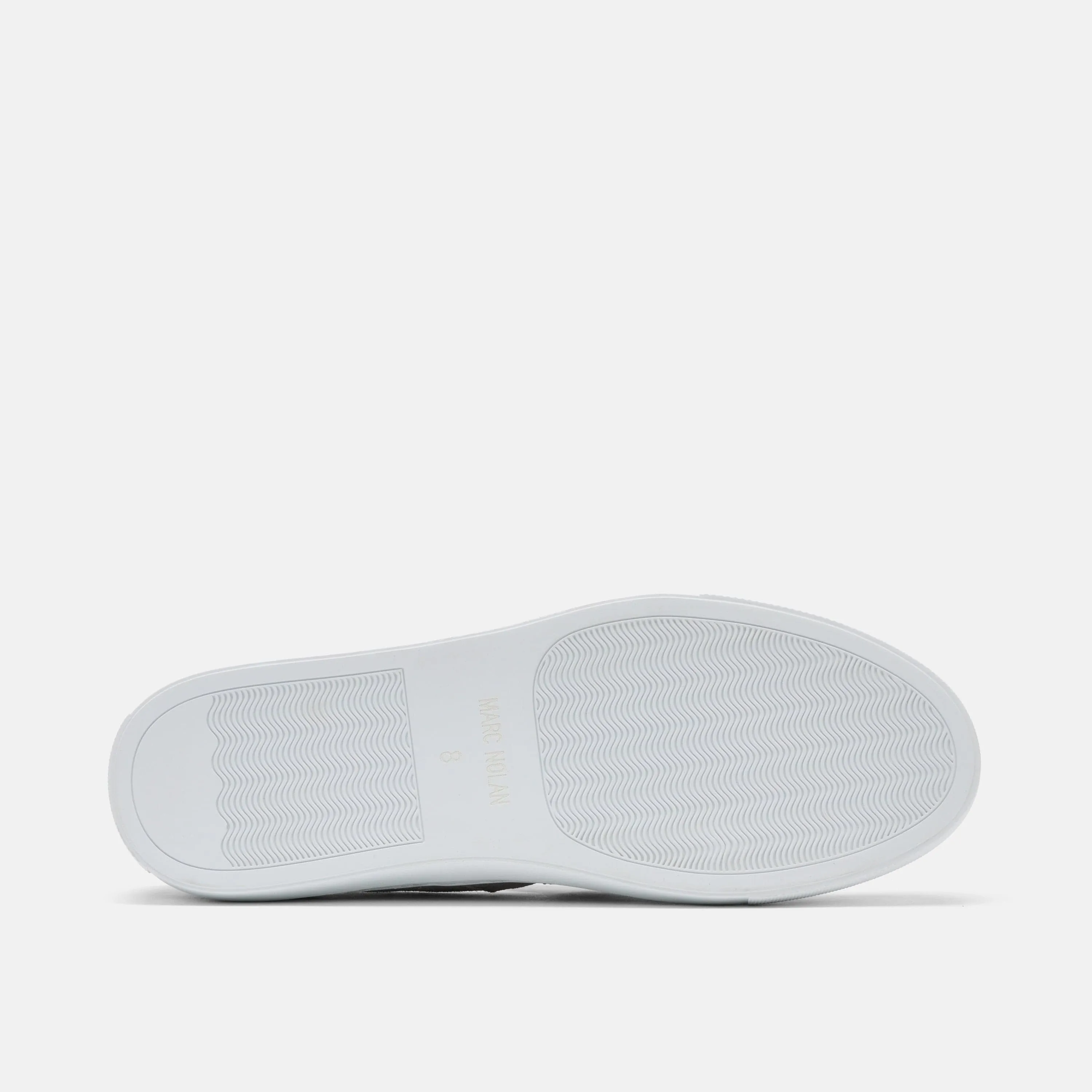Boardwalk Light Grey Suede Horse-Bit Sneakers