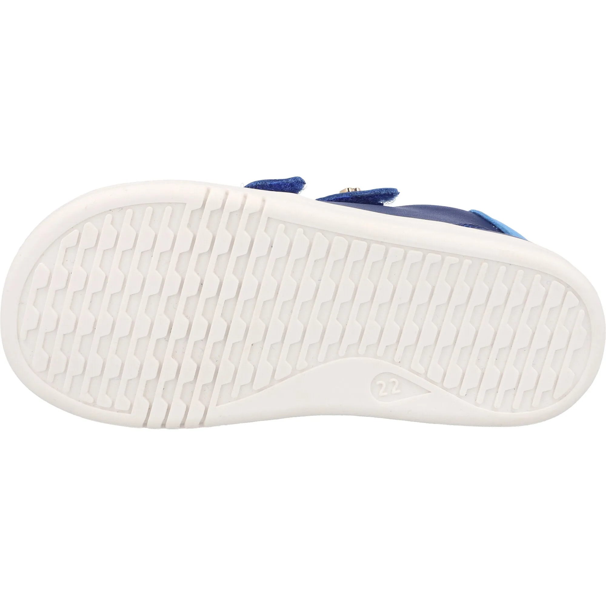 Bobux Riley Blueberry Leather Kids Trainers