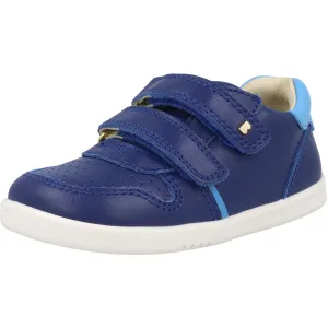 Bobux Riley Blueberry Leather Kids Trainers