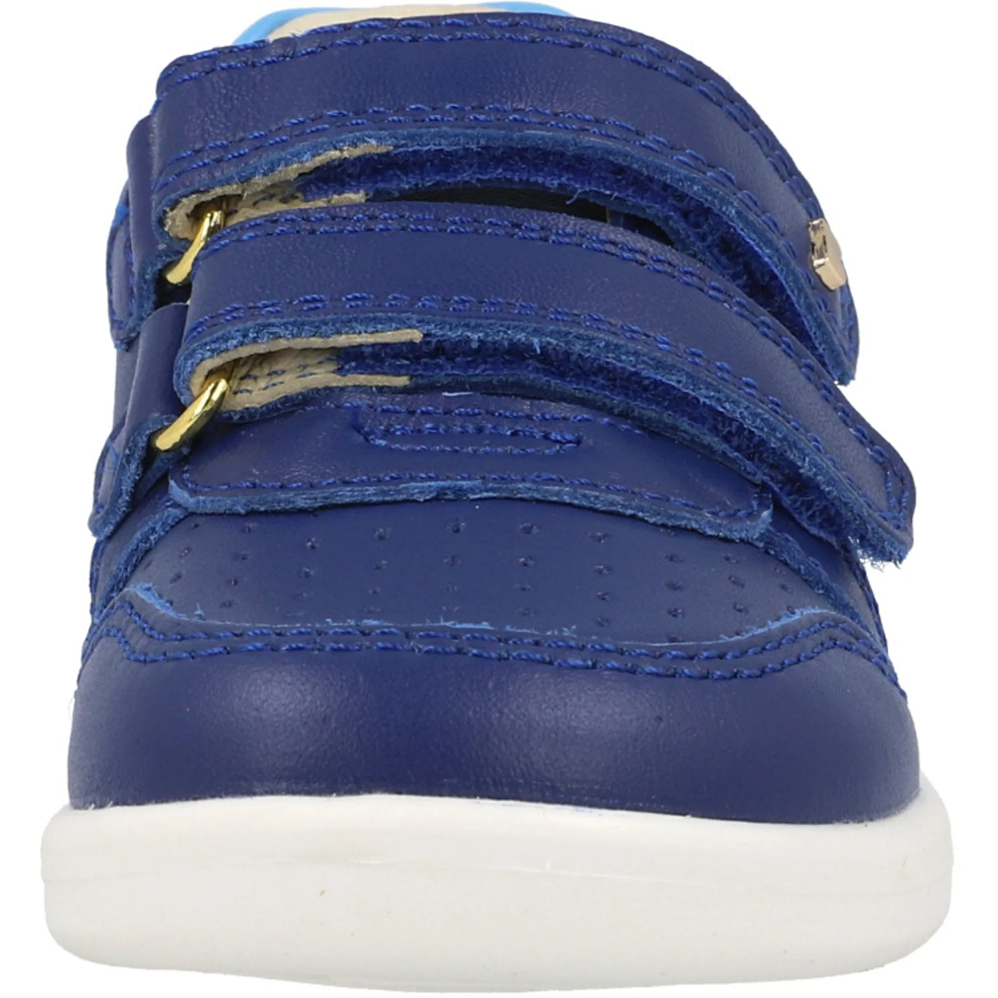 Bobux Riley Blueberry Leather Kids Trainers