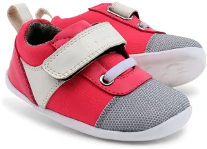 Bobux SU Fuschia/White Low Top Trainers