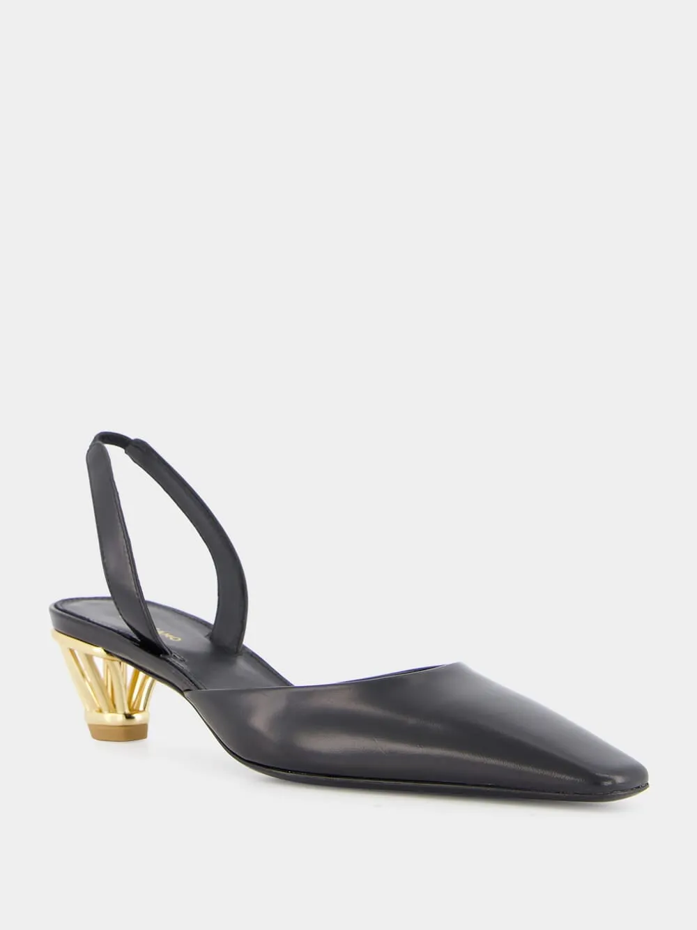 Cage Heel Slingback
