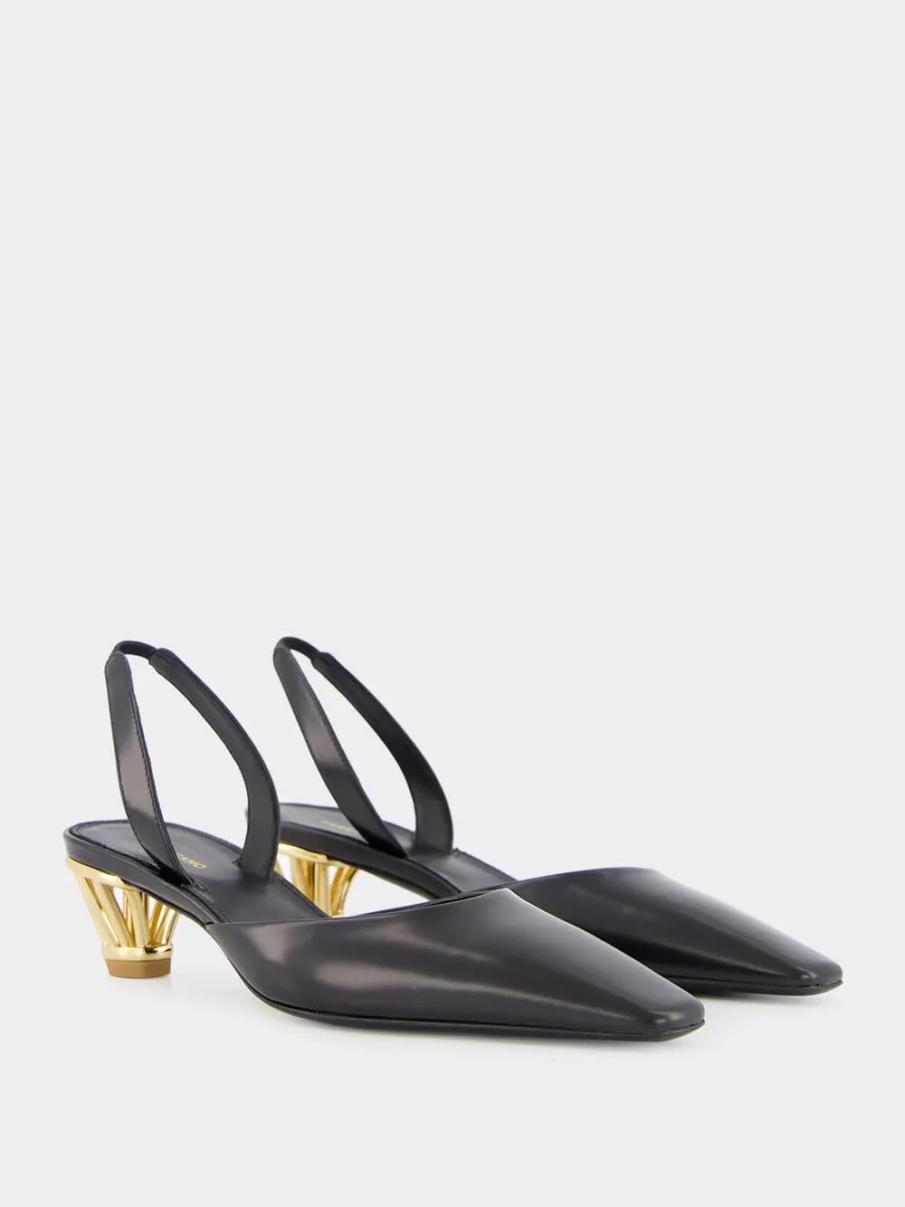Cage Heel Slingback