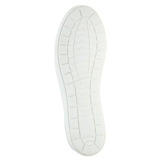 Caprice Leather Trainer in Light Purple Pearl