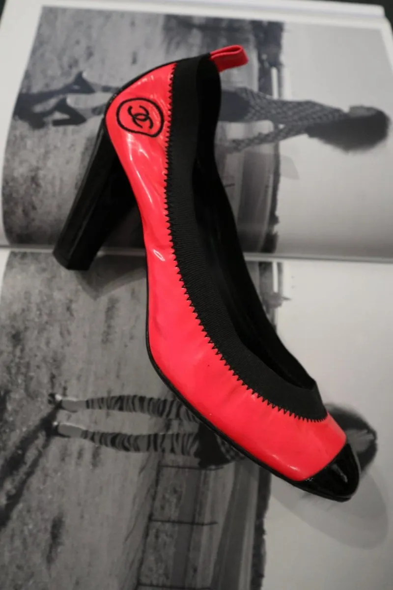 Chanel Pink Heels
