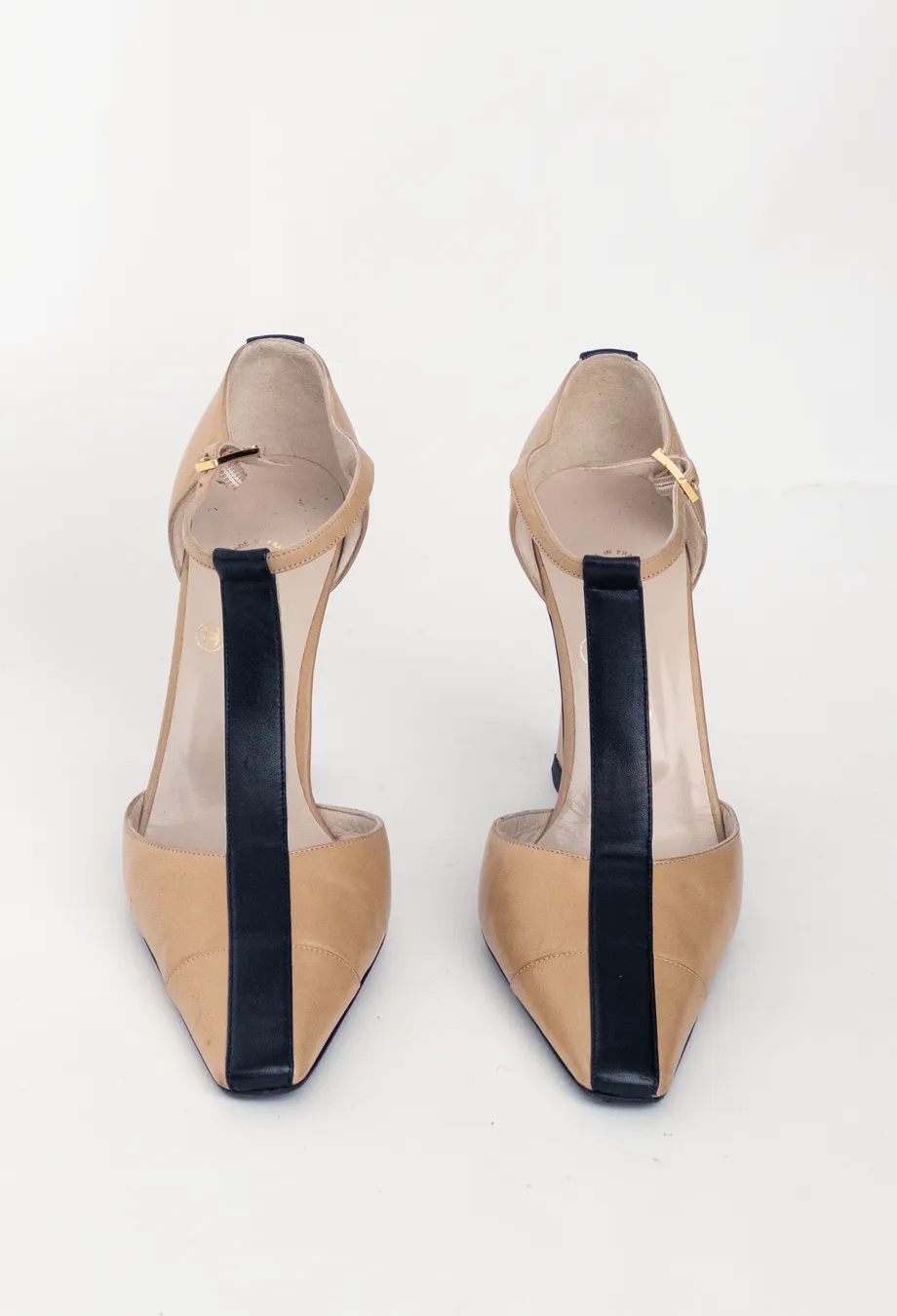 Chanel Vintage Two Tone Heels