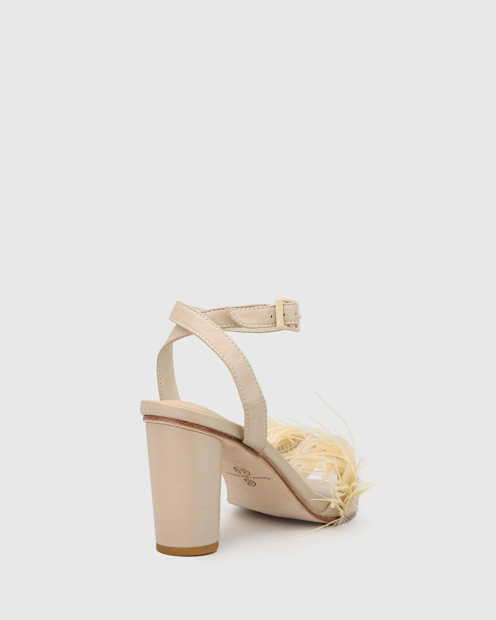 Chichi Heel - Honey Feather