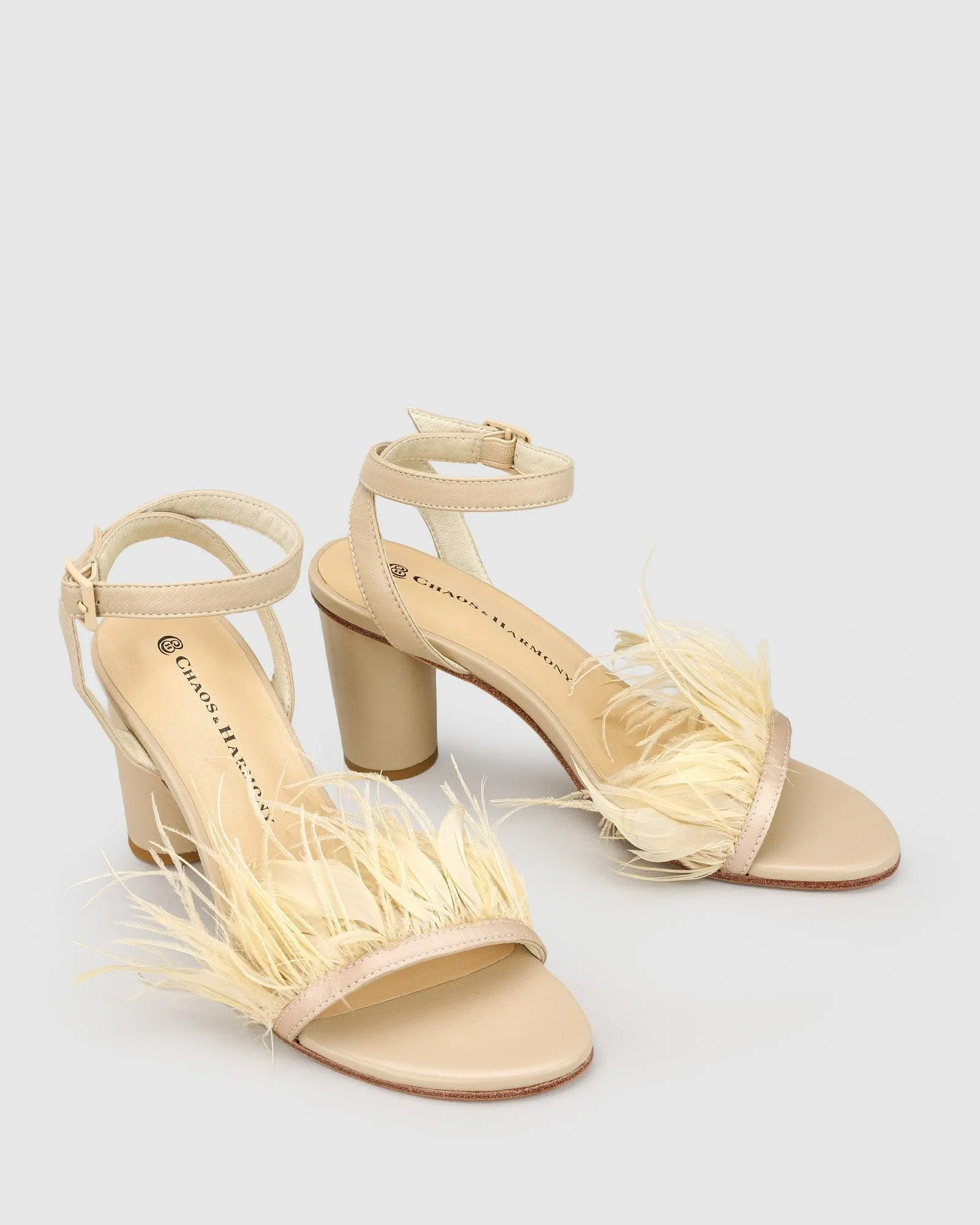 Chichi Heel - Honey Feather