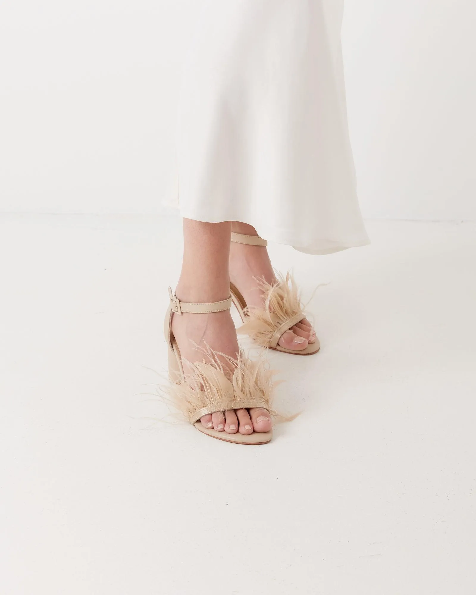 Chichi Heel - Honey Feather