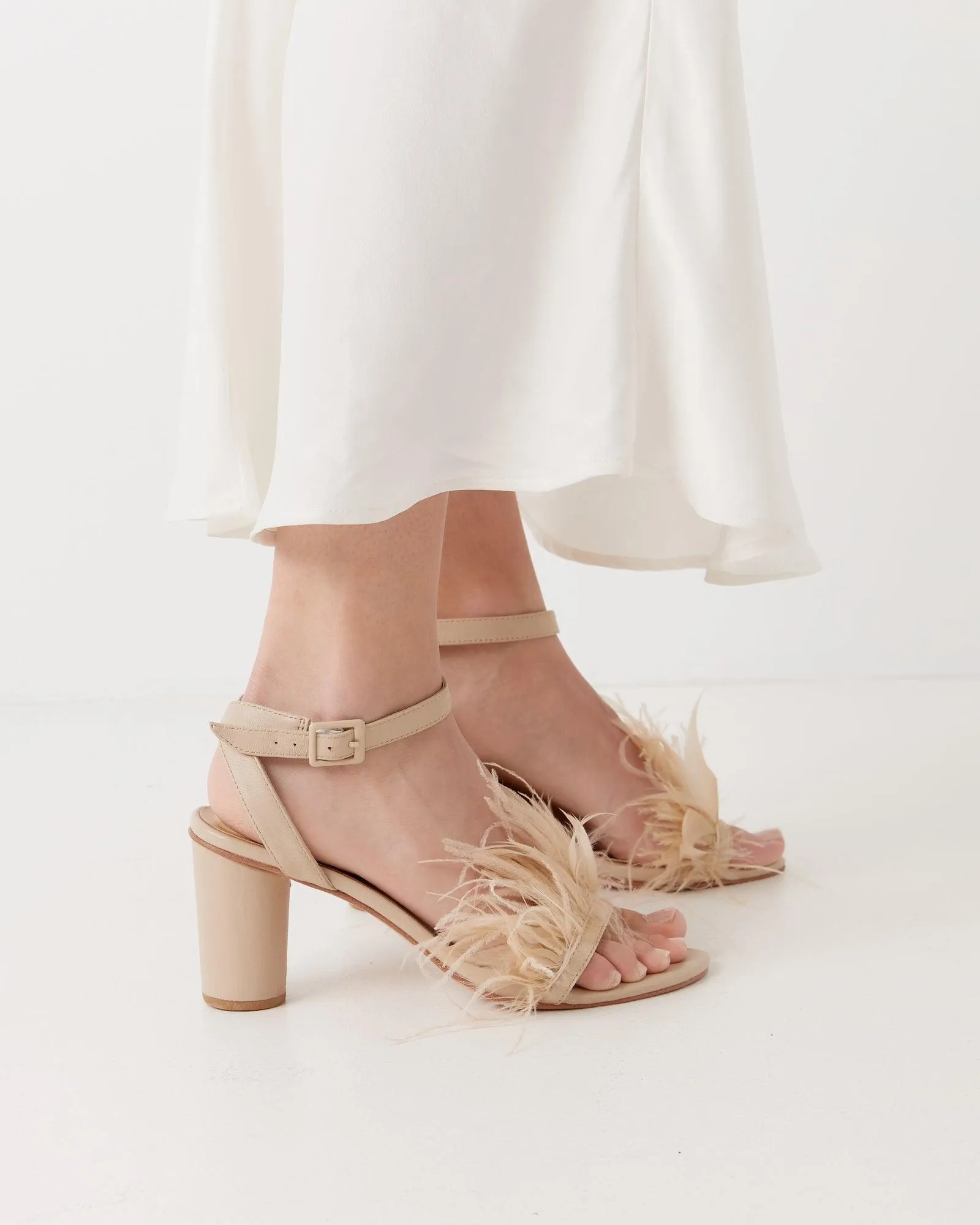 Chichi Heel - Honey Feather