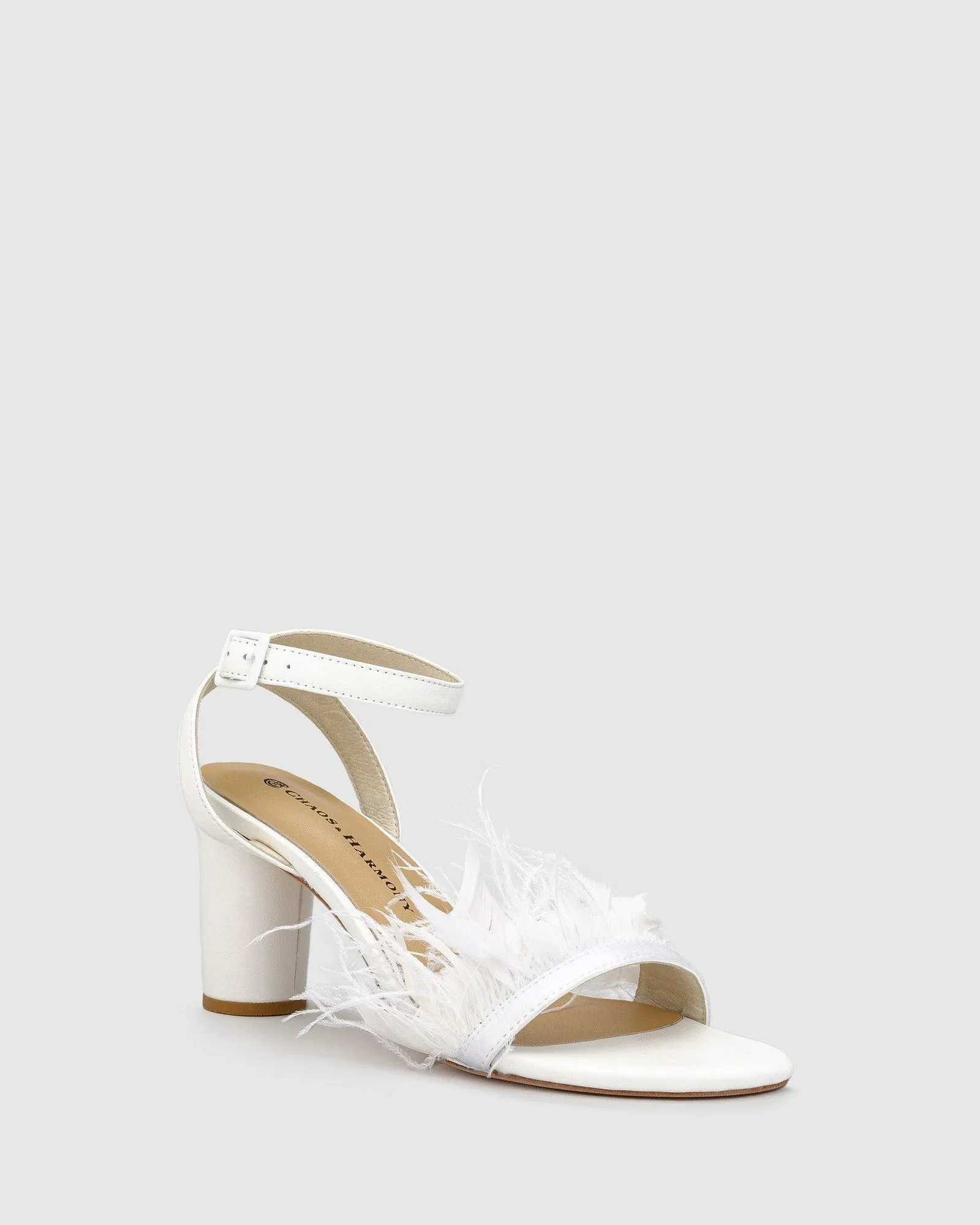 Chichi Heel - Snow Feather