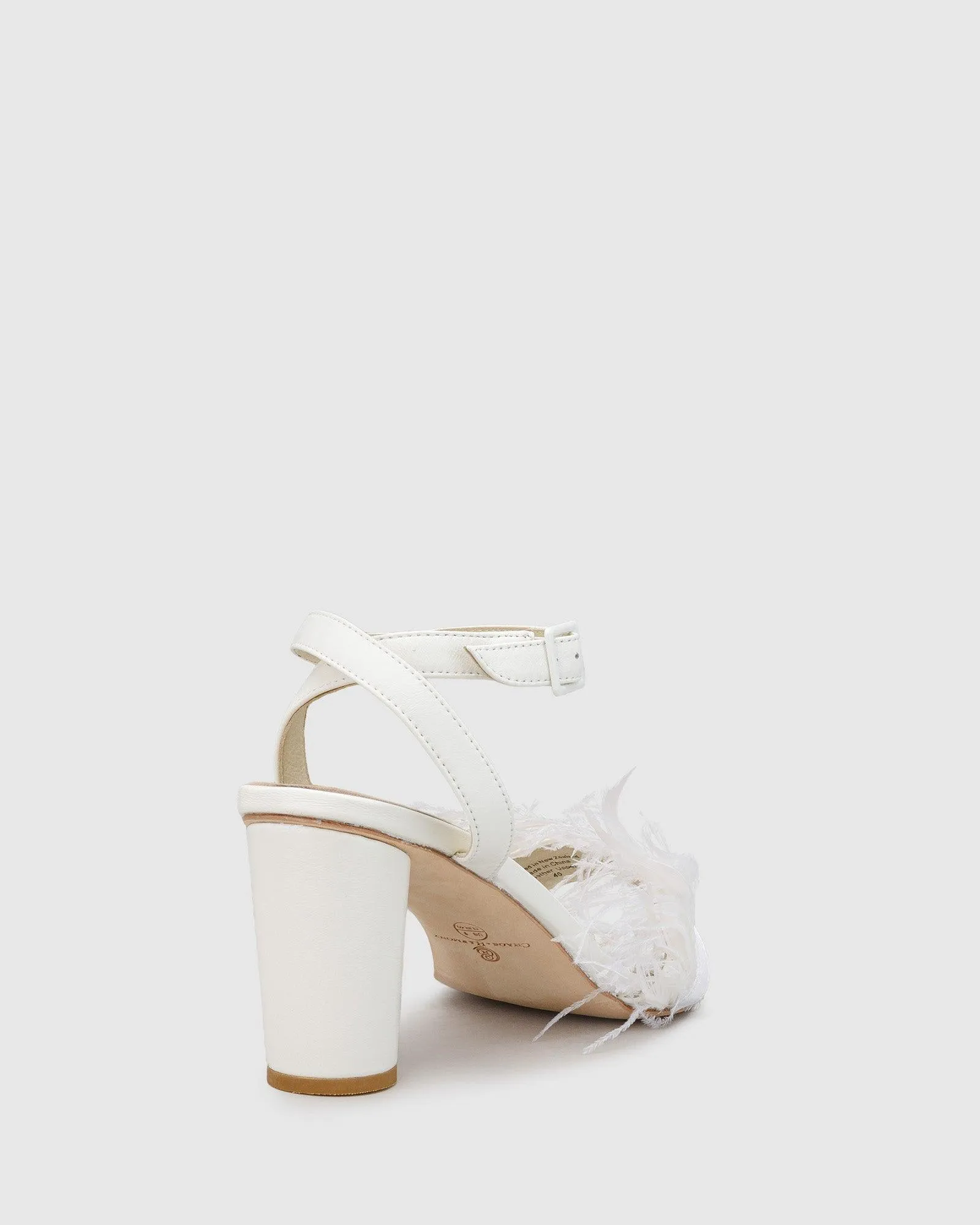 Chichi Heel - Snow Feather