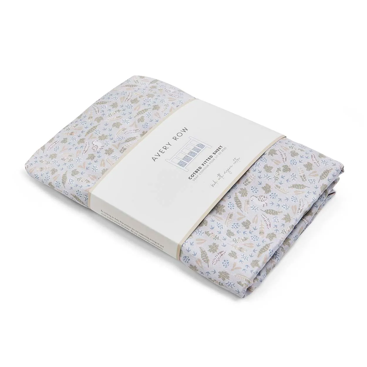 Cotbed Fitted Sheet (Nature Trail)