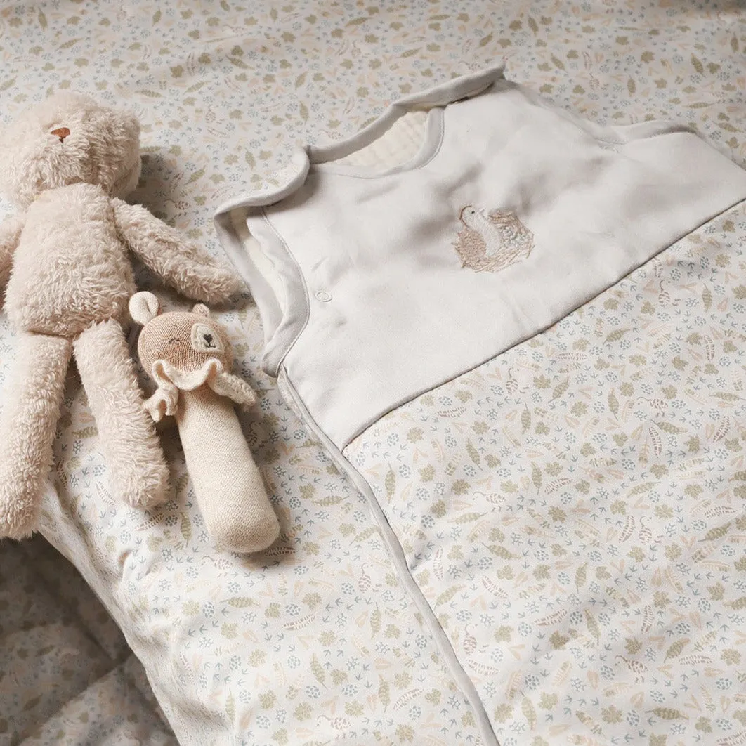 Cotbed Fitted Sheet (Nature Trail)