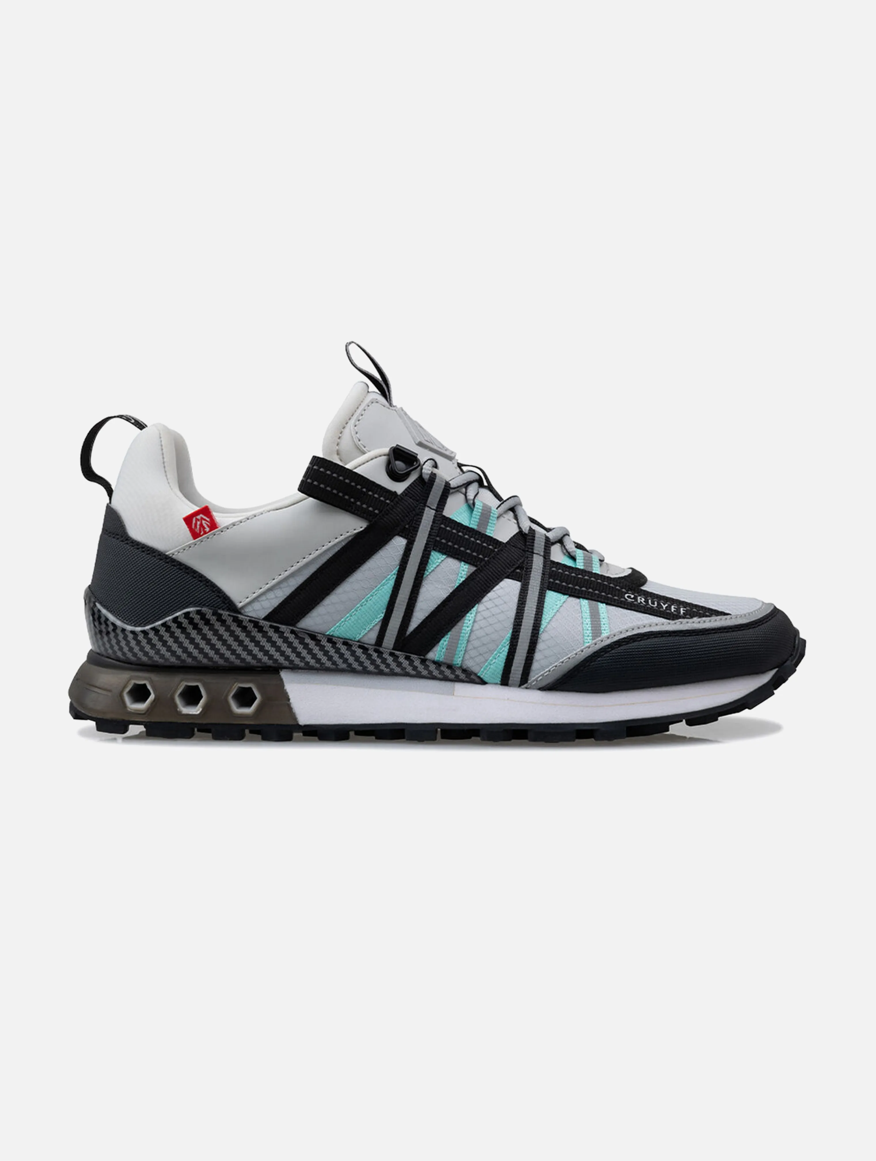 Cruyff Fearia Hex Tech - Grey / Turquoise