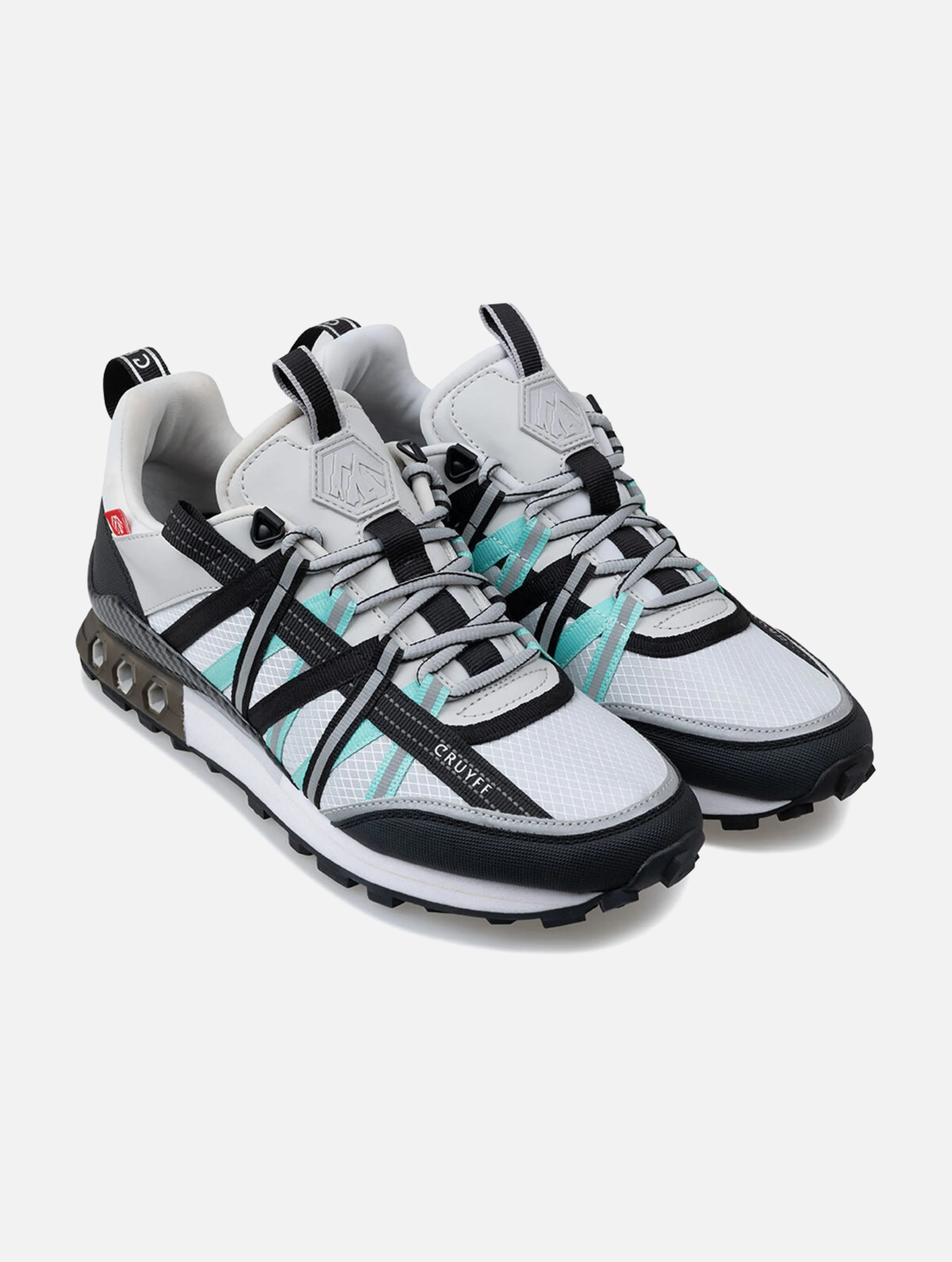 Cruyff Fearia Hex Tech - Grey / Turquoise