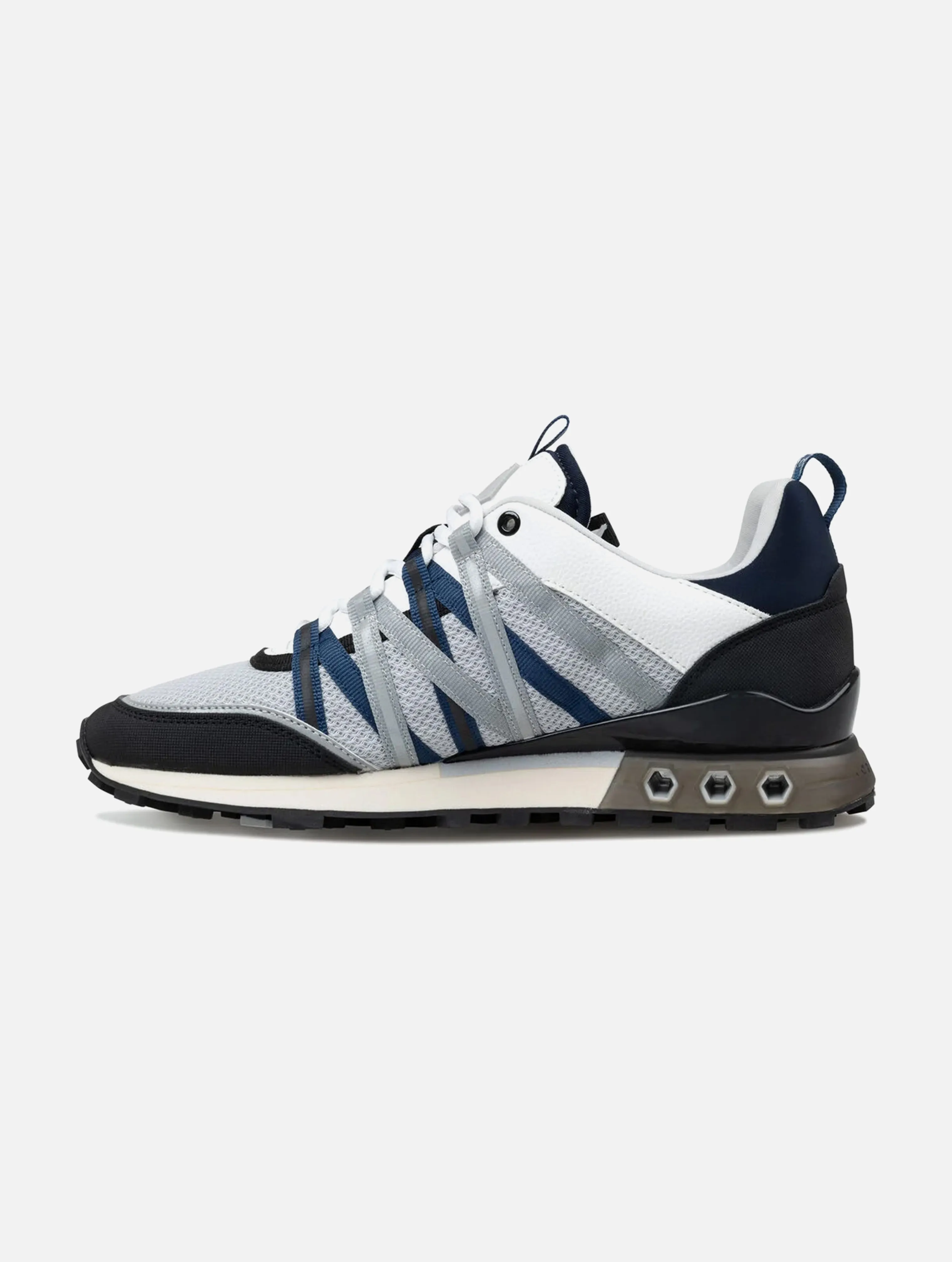 Cruyff Fearia Hex Tech Trainer - Grey / Navy