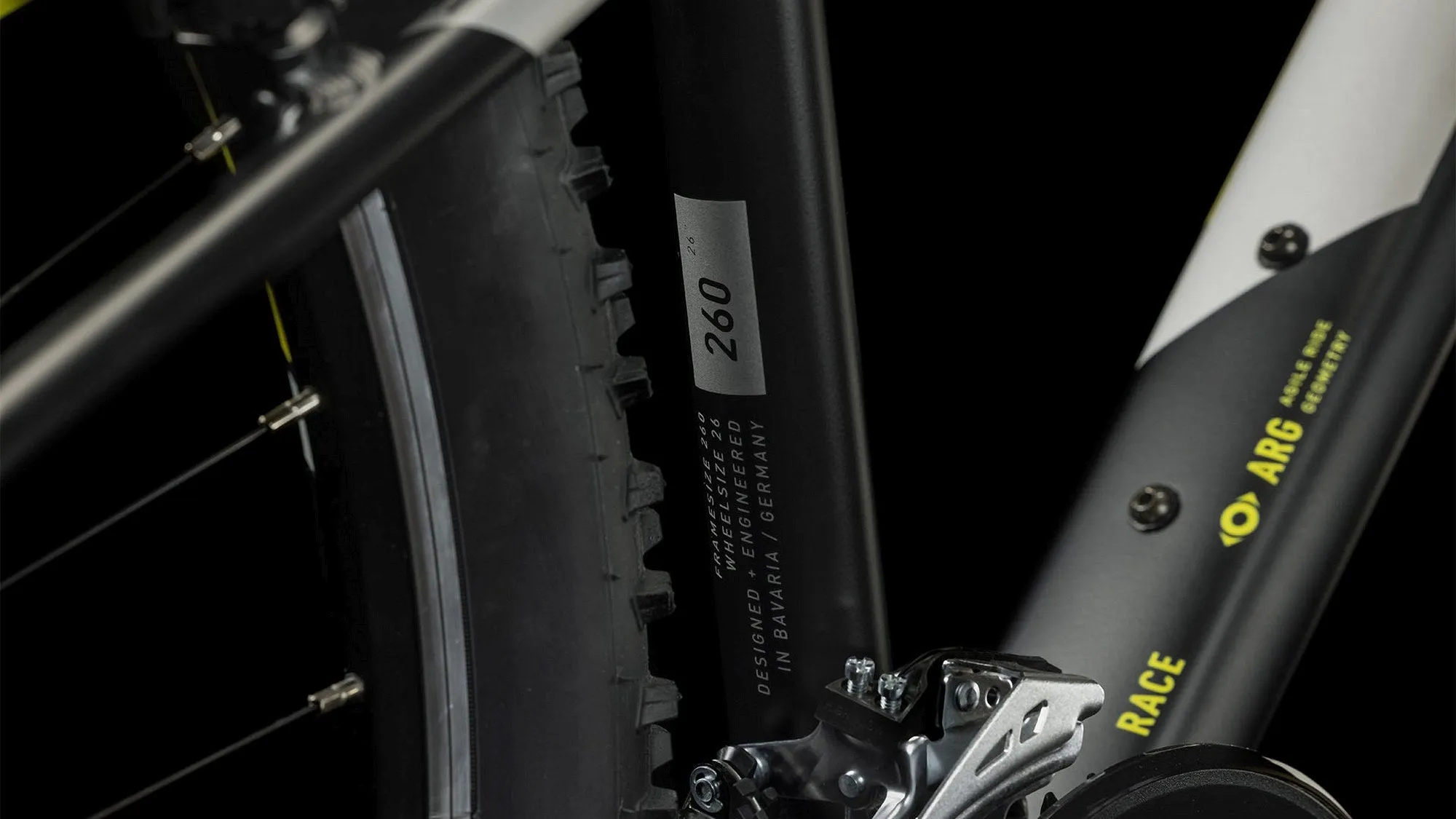 CUBE ACID 260 BLACK/YELLOW