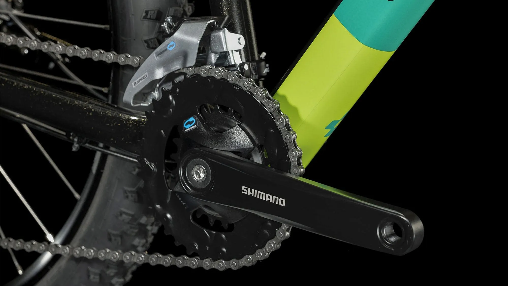 CUBE ACID 260 DISC BLACK/GREEN