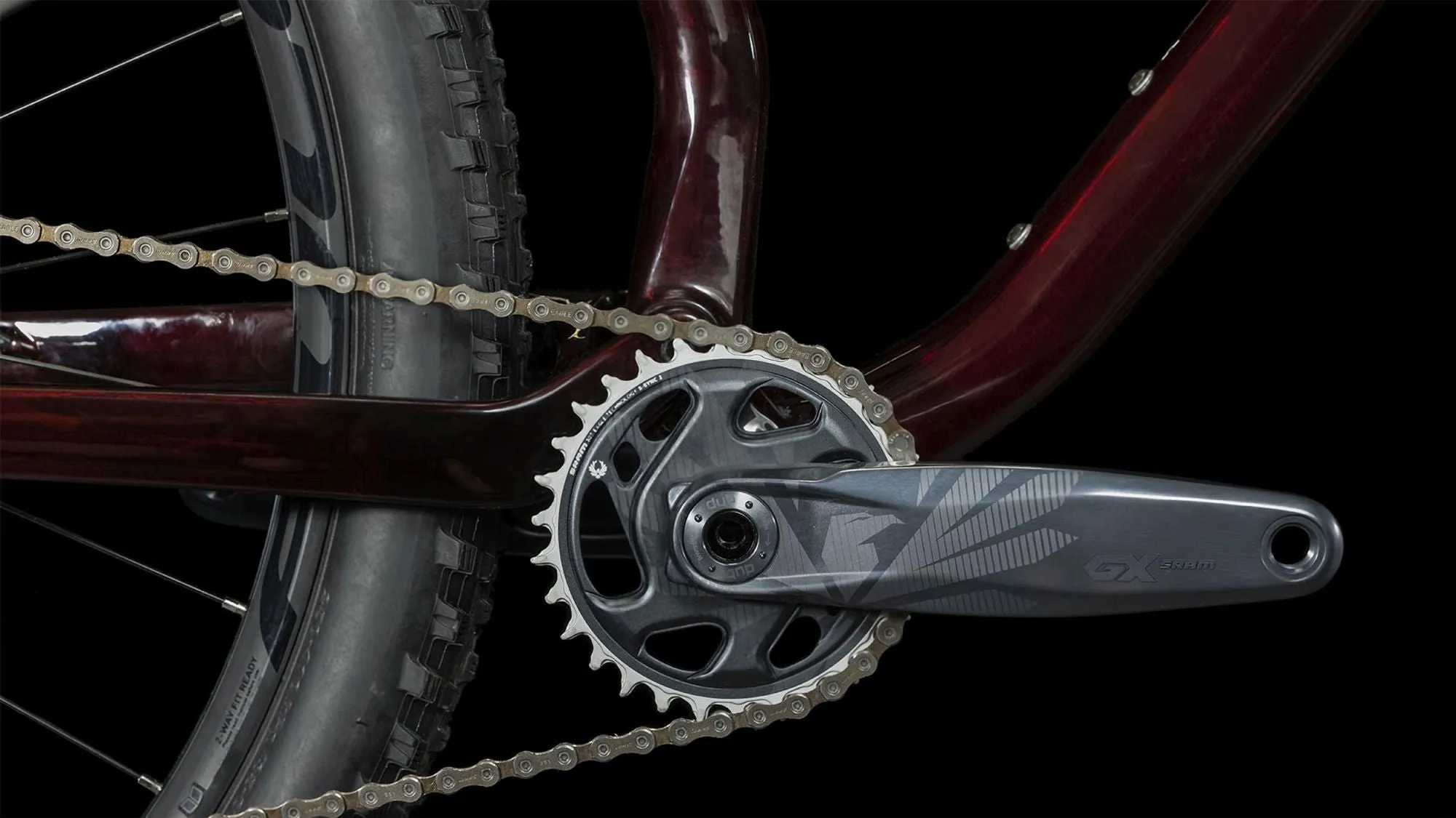 CUBE AMS ONE11 C:68X PRO 29 LIQUIDRED/CARBON