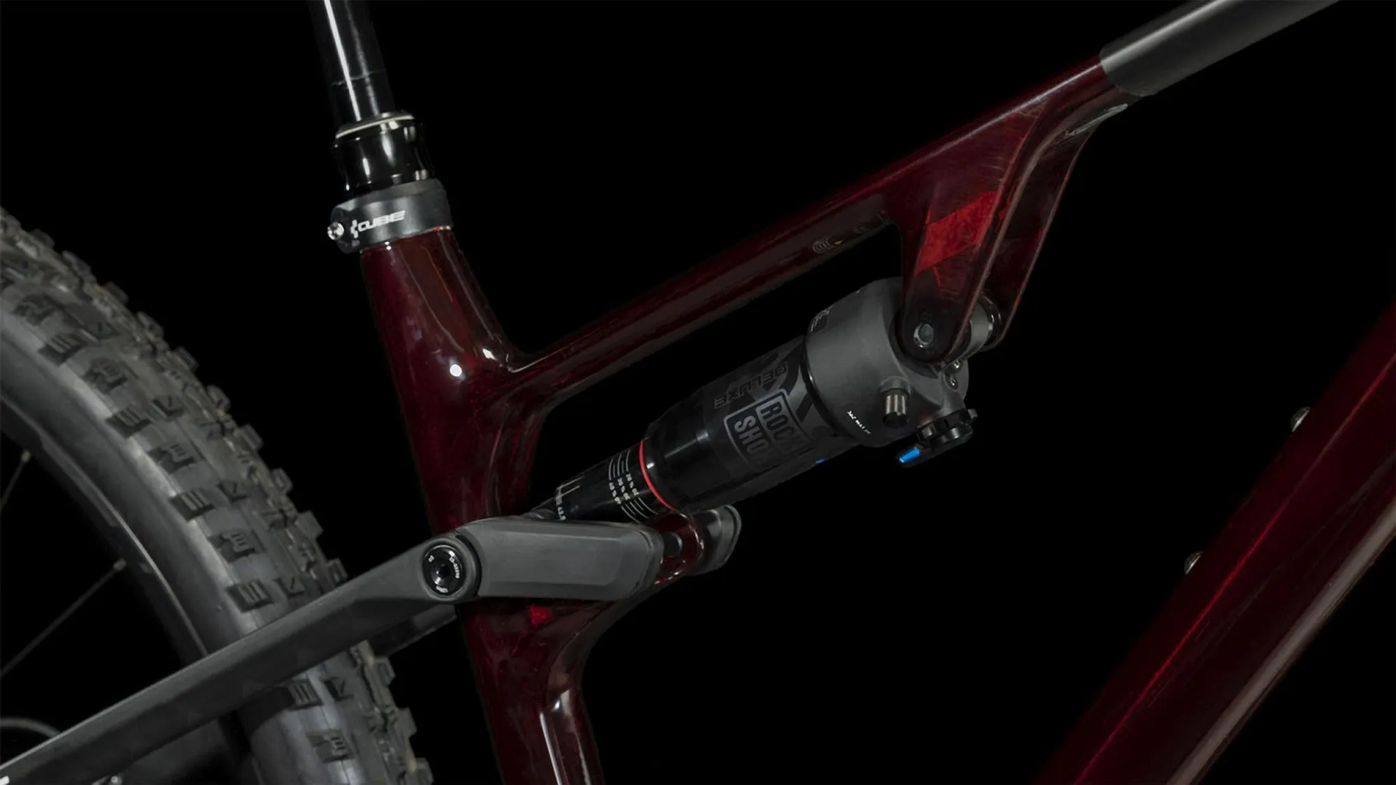 CUBE AMS ONE11 C:68X PRO 29 LIQUIDRED/CARBON