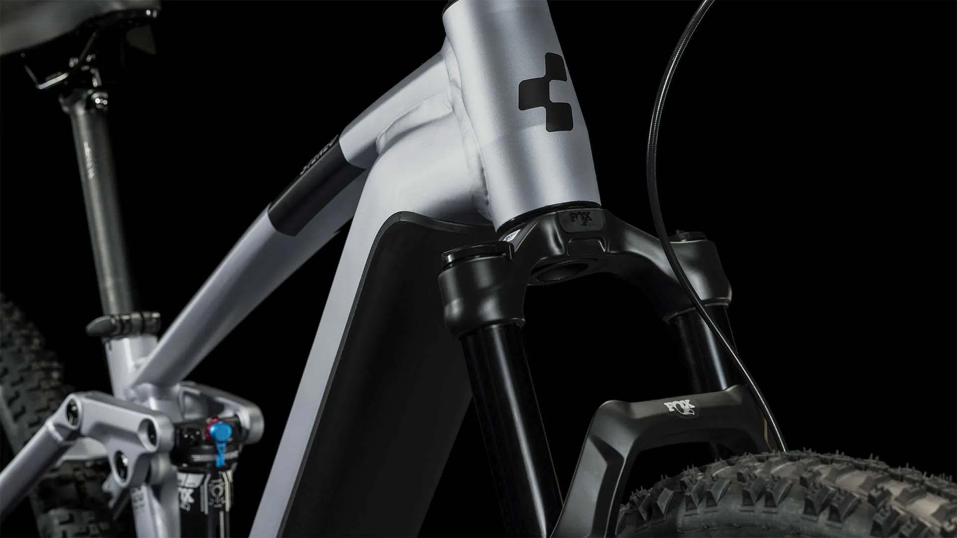 CUBE STEREO HYBRID 120 RACE 750 POLARSILVER