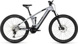 CUBE STEREO HYBRID 120 RACE 750 POLARSILVER/BLACK