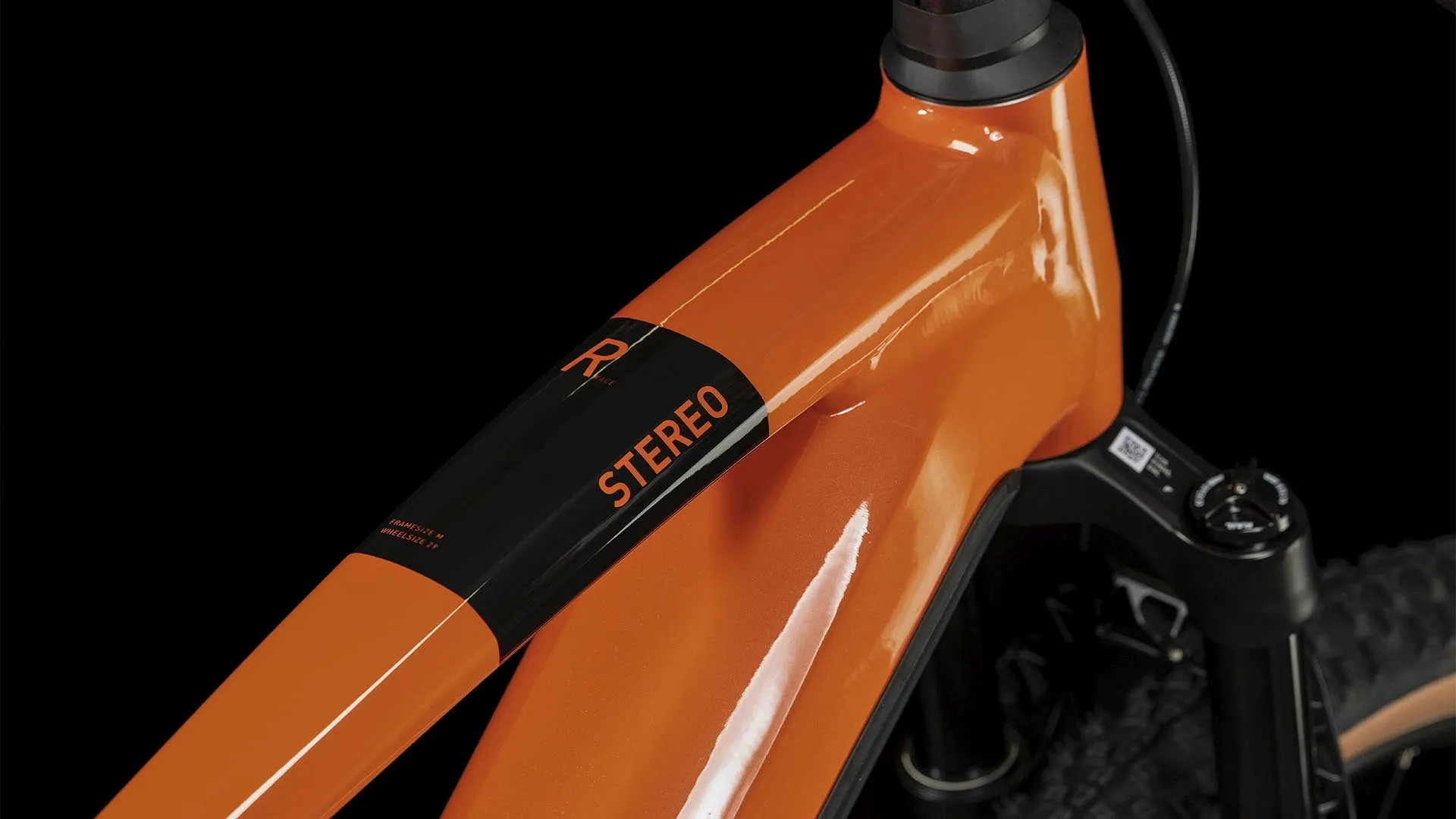 CUBE STEREO HYBRID 120 RACE 750 SPARKORANGE