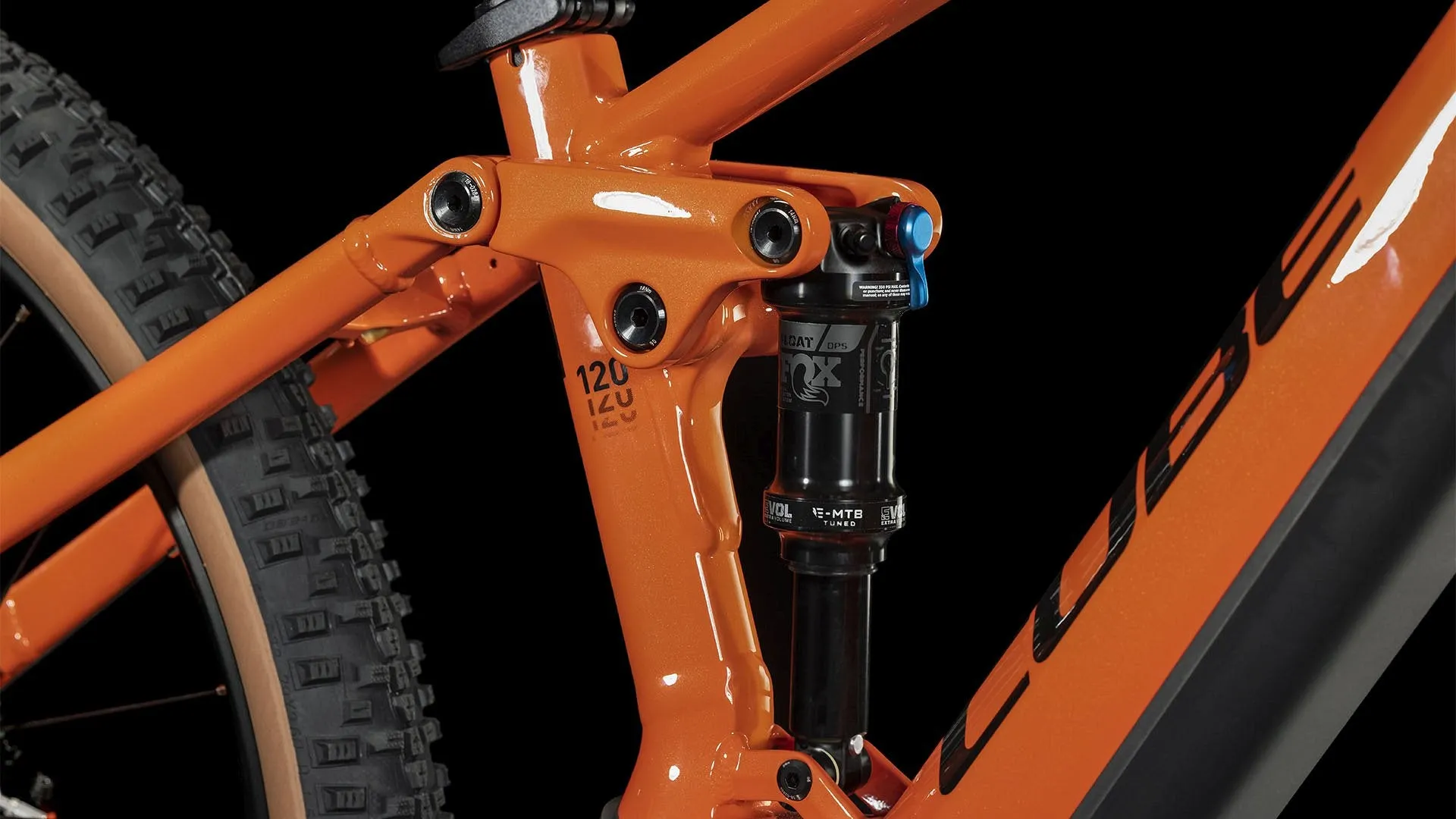 CUBE STEREO HYBRID 120 RACE 750 SPARKORANGE