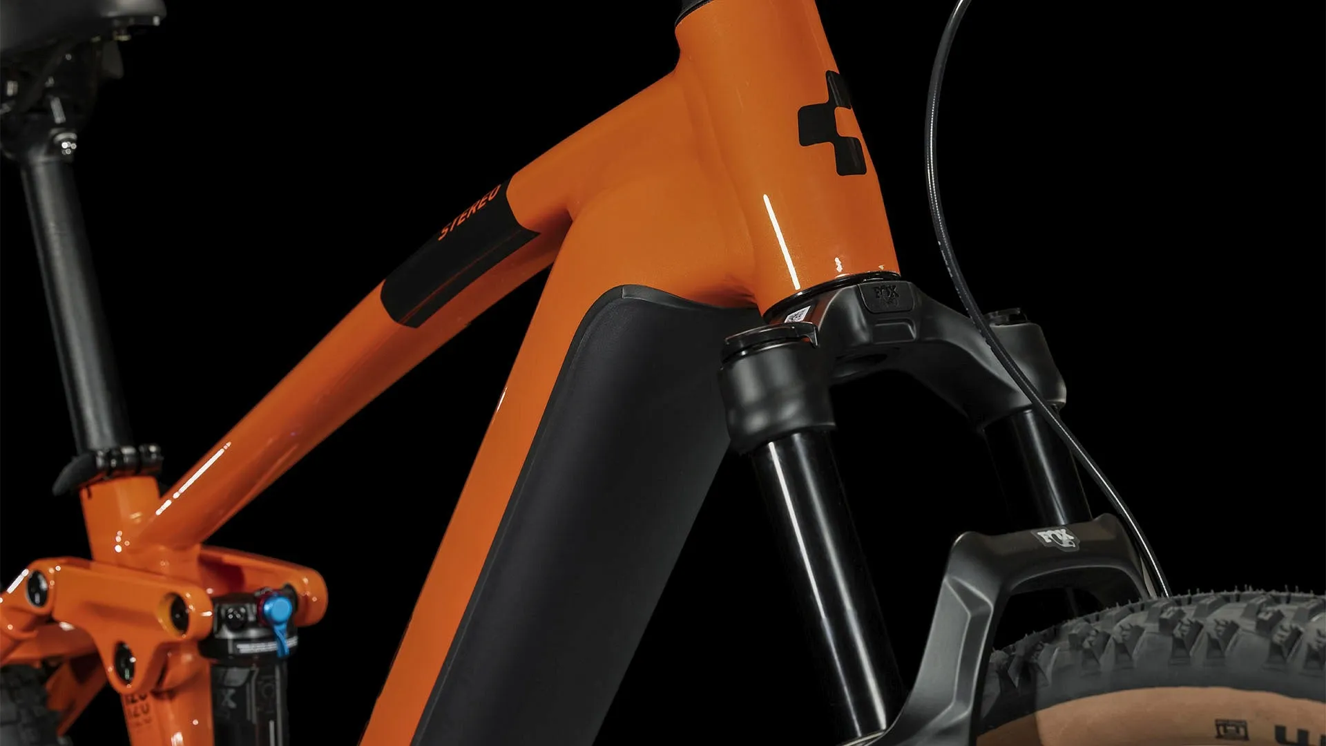 CUBE STEREO HYBRID 120 RACE 750 SPARKORANGE